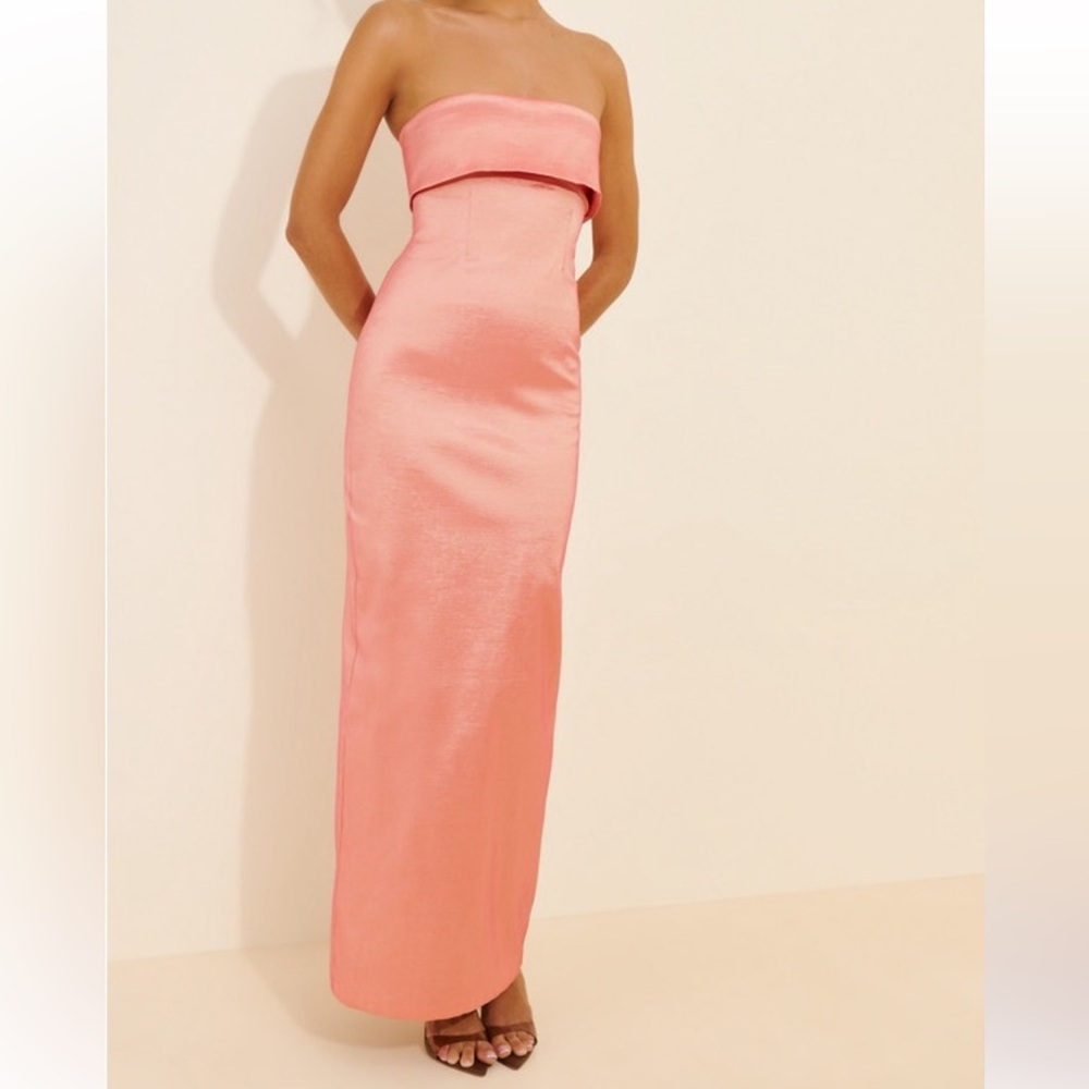 Hansen & Gretel Julia Taffeta Maxi Dress size m